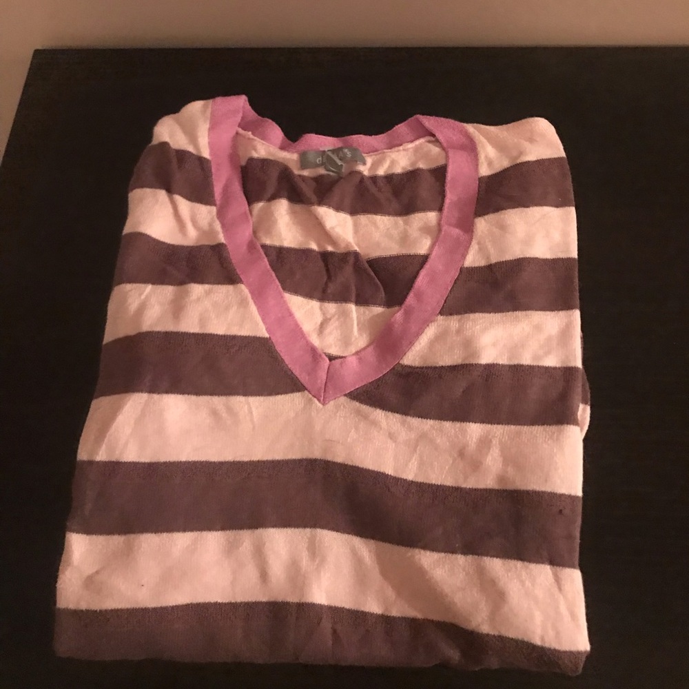 Delia’s striped sweater